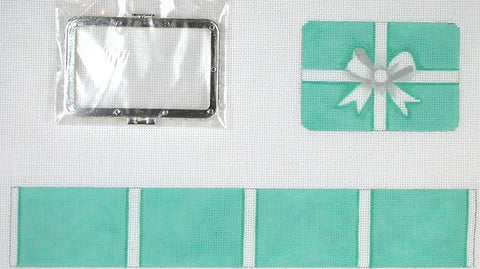 Limoges Box - Rectangle Tiffany Box w/Silver Clasp) 