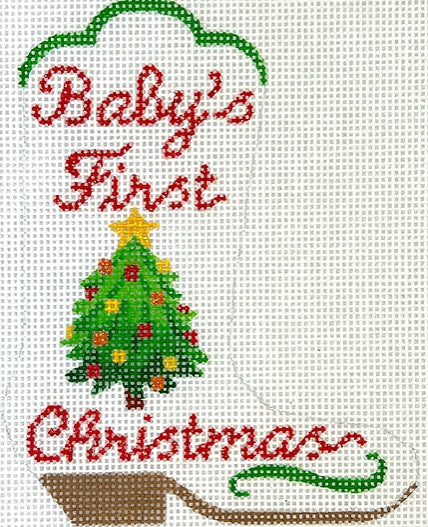 Mini Boot - Babys First Christmas