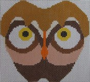 Owl Candy Apple Face