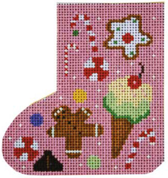 Mini Skate Ornament - Sugar and Spice