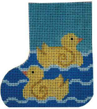 Mini Skate Ornament - Baby Ducks