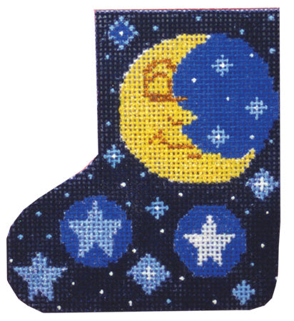 Mini Skate Ornament - Winter Sky