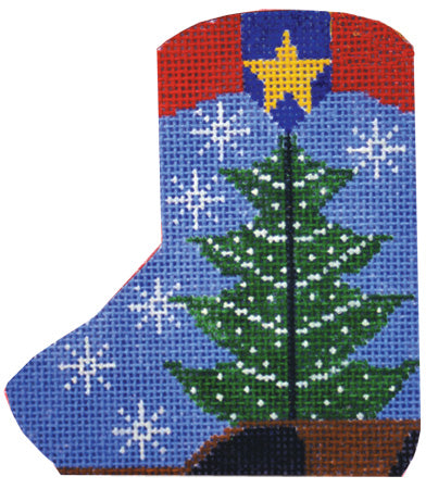 Mini Skate Ornament - Cowboy Boot