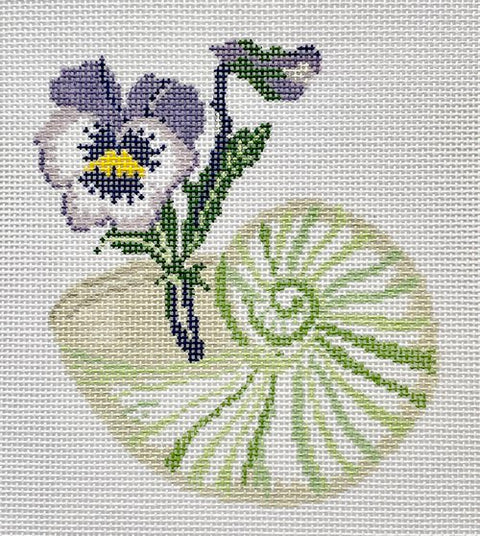 Floral Shell Series - Pansies - 13M