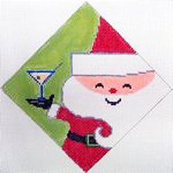 Santa w/Martini