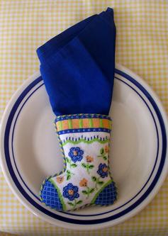 Yellow/Green Stripe Sock