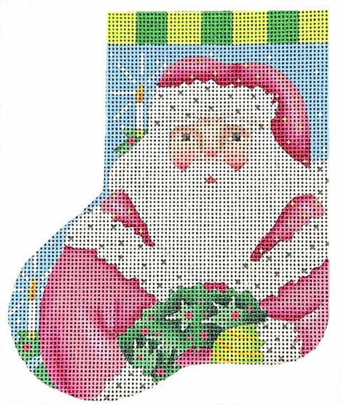Victorian Santa Mini Sock