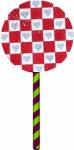 Heart/Checks Lollipop