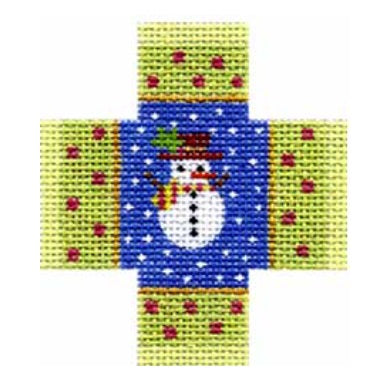 Christmas Petit Four - Snowman