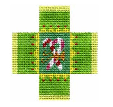Christmas Petit Four - Candy Cane