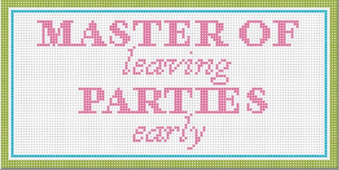 Master of Leaving Parties Early