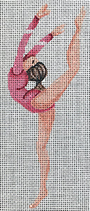 Ornament - Girls Gymnastics