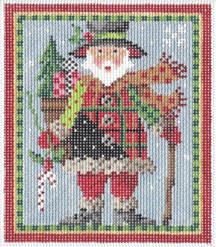 Mini Patchwork Santa