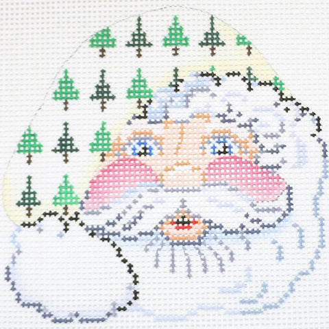 Santa Face w/Trees Hat - 13M