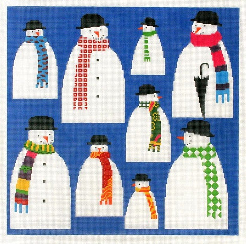 Scarf Snowmen