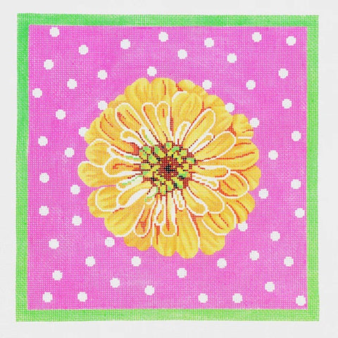 Zinnias/Yellow