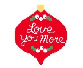 Love You More Bauble