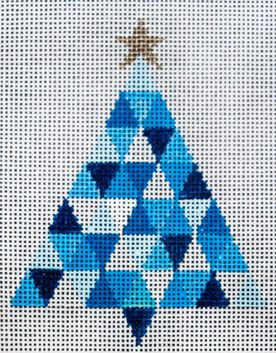 Hanukkah Triangle Xmas Tree