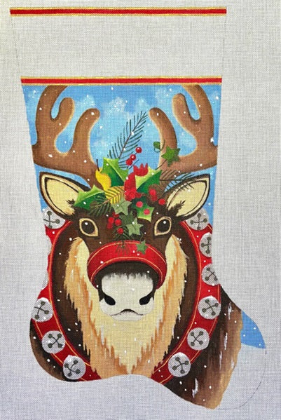 Reindeer Stocking - 18M
