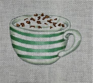 Hot Chocolate - Blue Striped Cup