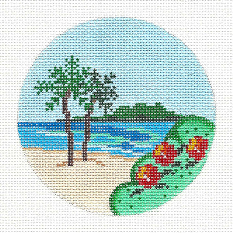 Travel Round - Hawaii Beachscape