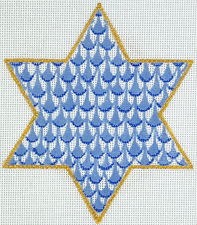 Fishnet Mini Star of David