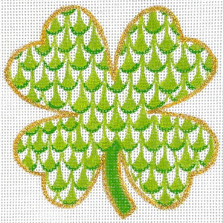 Fishnet Mini 4 Leaf Clover