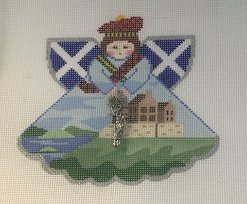 Scotland Angel w/Charms