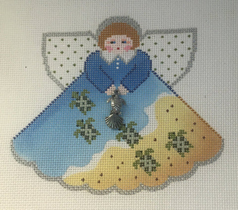Sea Turtles Angel w/Charms