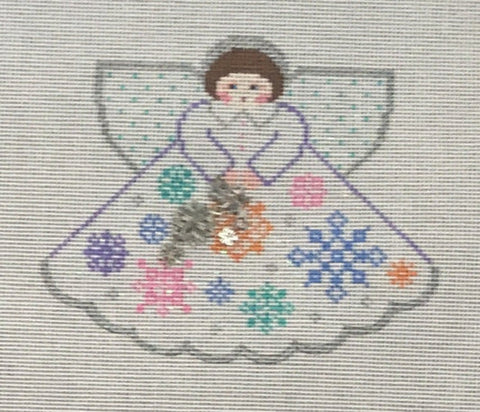 Snowflake Angel w/Charms