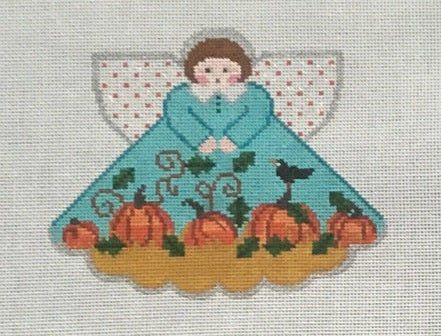 Pumpkin Patch Angel w/Charms
