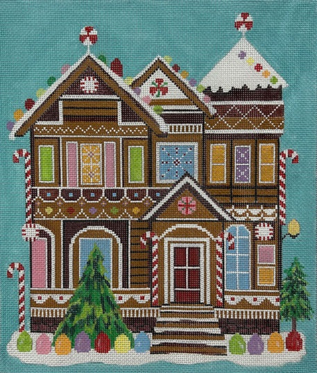 Gumdrop Gingerbread House