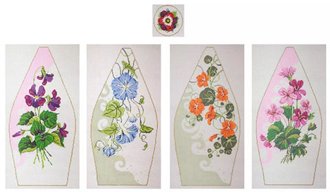 Floral Tuffet - 5 Pieces