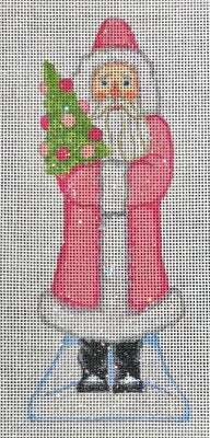 Pink Belsnickle Santa