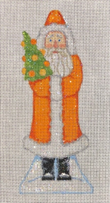 Orange Belsnickle Santa
