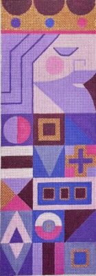 Modern Purple Wiseman