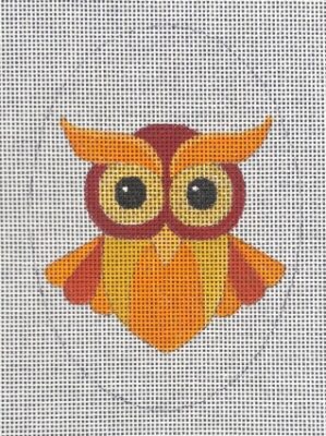 Orange Owl Oval