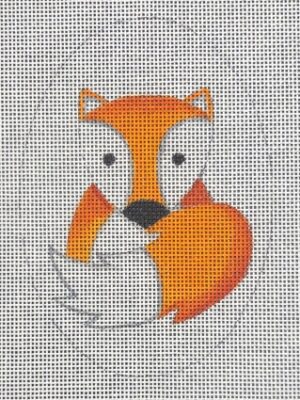 Orange Fox Oval