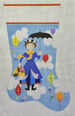 English Flying Nanny Stocking - 18M