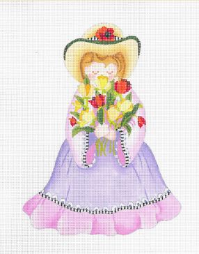 Flower Girl -  Tulips