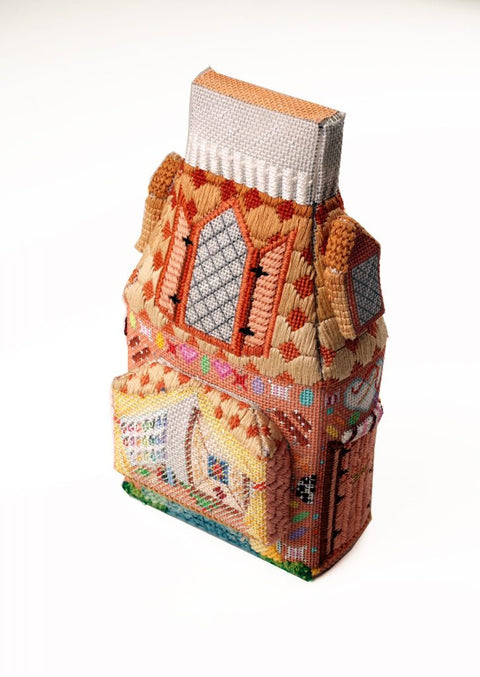 Holiday Spirit Village Needlepoint Shop