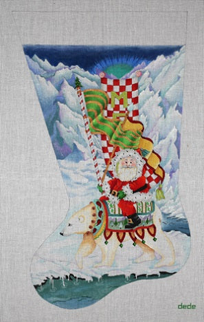 Polar Santa Stocking (Right)