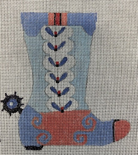 Red/Blue Cowboy Boot