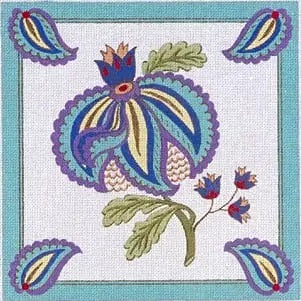 Turkish Design/Aqua Border