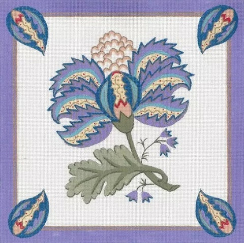 Turkish Design/Lavender Border