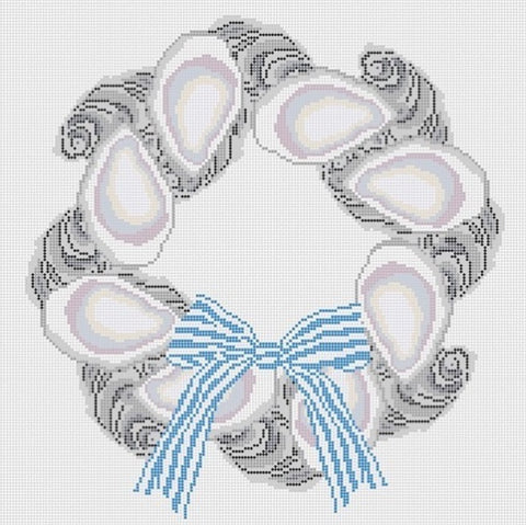 Oyster Shell Wreath