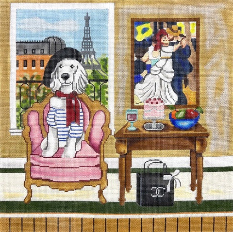 Dog in Paris