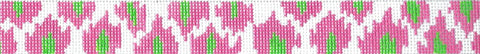 Ikat Belt - Pink/Green 