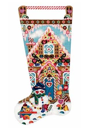 Gingerbread House Stocking
