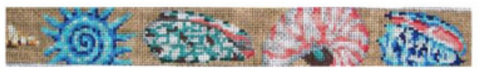 Shells Belt w/Turquoise/Pink Combo